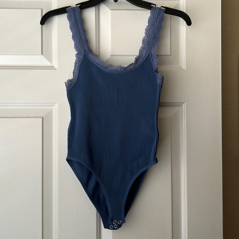 Dusty Blue Bodysuit
